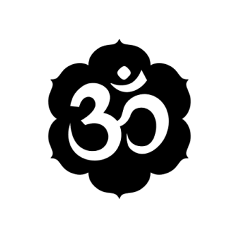 SILHOUETTE LOTUS AUM