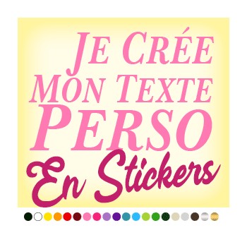 Stickers Lettrages Adhésifs...